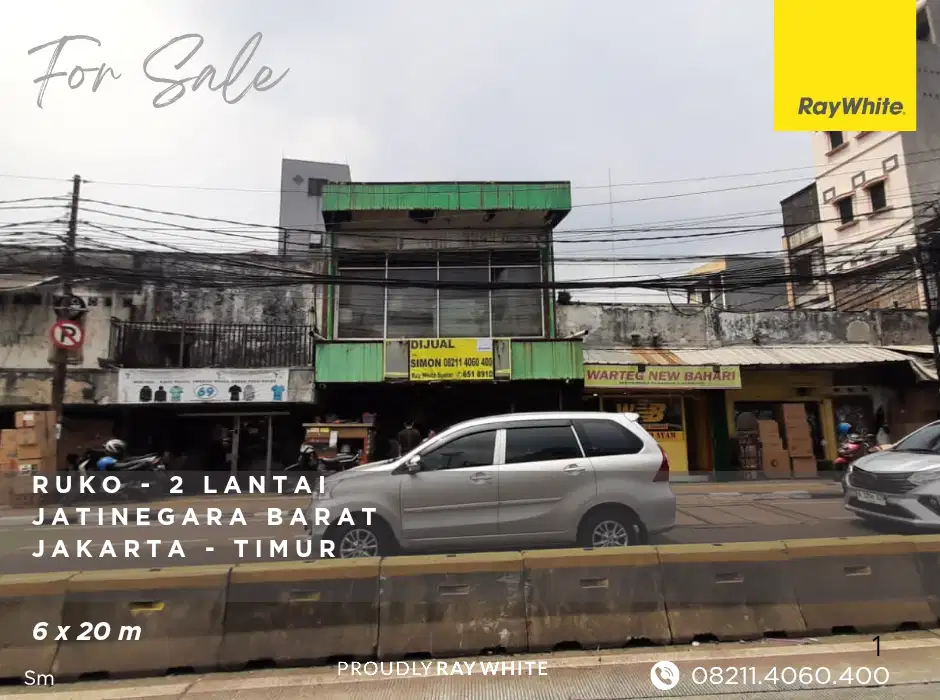 Ruko 2 Lantai - Jatinegara Barat Raya