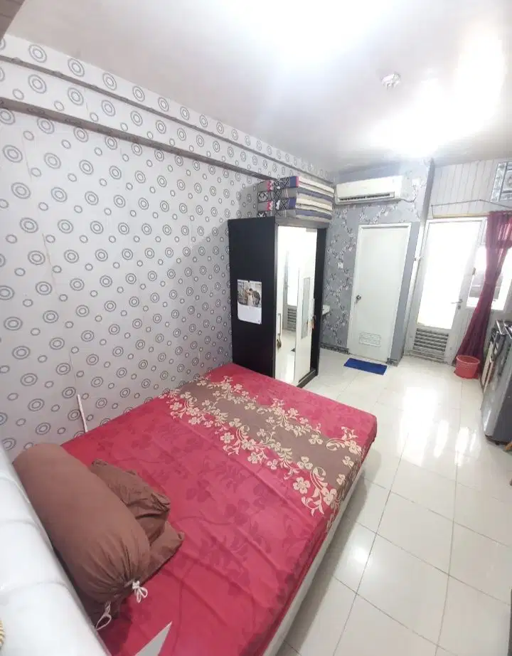 Sewa Studio room apartemen Grand emerald lt 2 full furnish