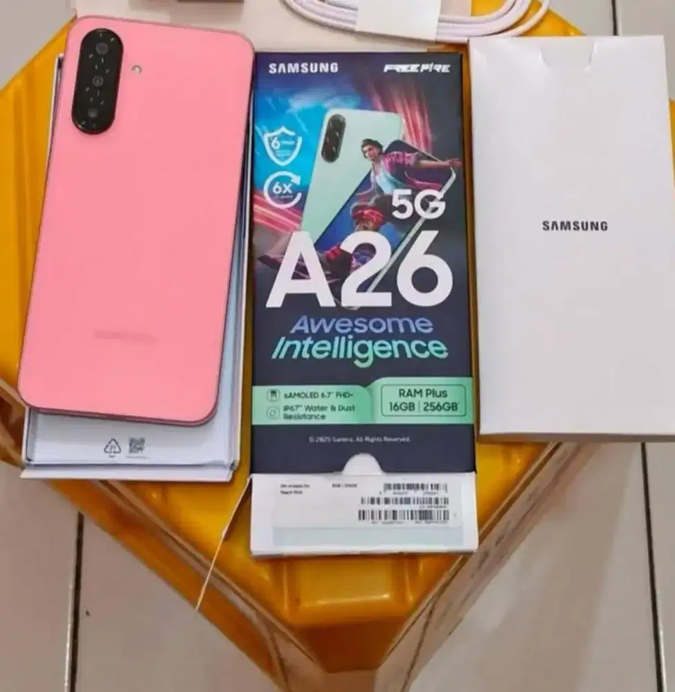 Jual samsung A26 5G Ram 8/256
Mulus 100% baru 1bln pakai