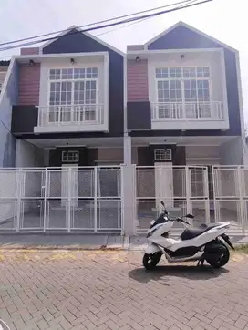 6 Unit Rumah Baru 2 Lantai Murah Modern Scandinavian siap Huni di Perum Lebak Indah, Kenjeran, Sby Utara
