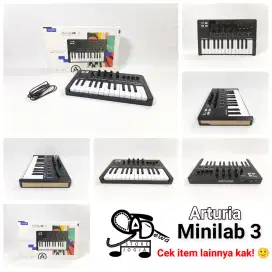 ARTURIA MINILAB MK3 MKIII MIDI CONTROLLER III CONTROLER 3 MK