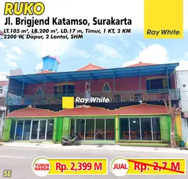 Ruko 2 Lantai Siap Pakai Lokasi Jebres Solo Cocok Untuk Usaha/Kantor