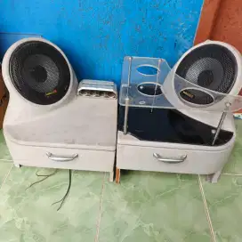 Speaker pasif 6 + speaker mobil salon mobil