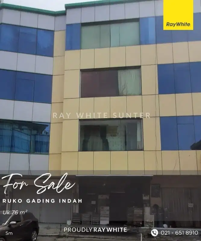 Dijual Ruko Gading Indah 4 Lantai