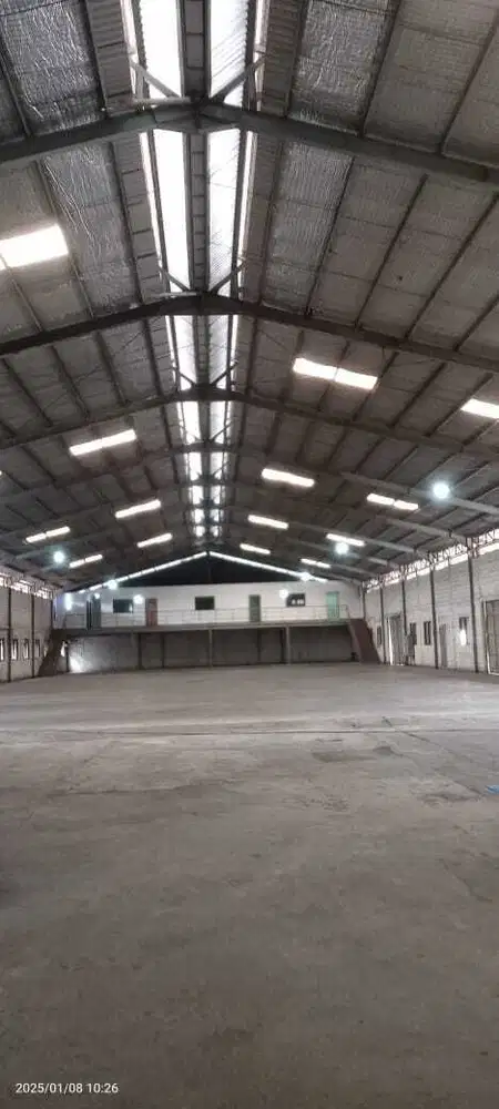 Disewakan Gudang siap pakai di Bantar Gebang Bekasi