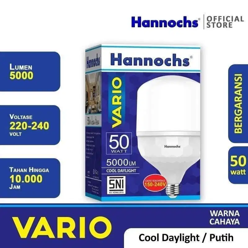 Lampu Hannochs VARIO LED 50 watt, kode TO