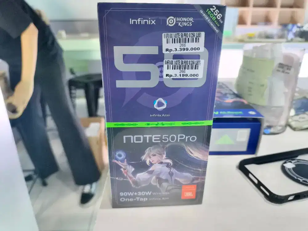 INFINIX NOTE 50 PRO RAM 8/256GB ATLANTIS DAHSYAT