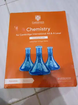 Chemistry course book Cambridge international AS & A level