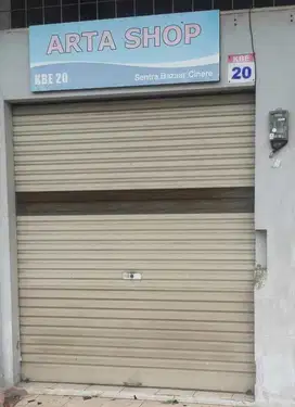 Cinere Raya kios pasar segar hadap jalan bukit cinere