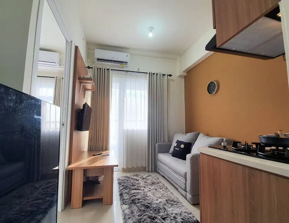 Apartment Green Pramuka City 2br harian Tower Orchid