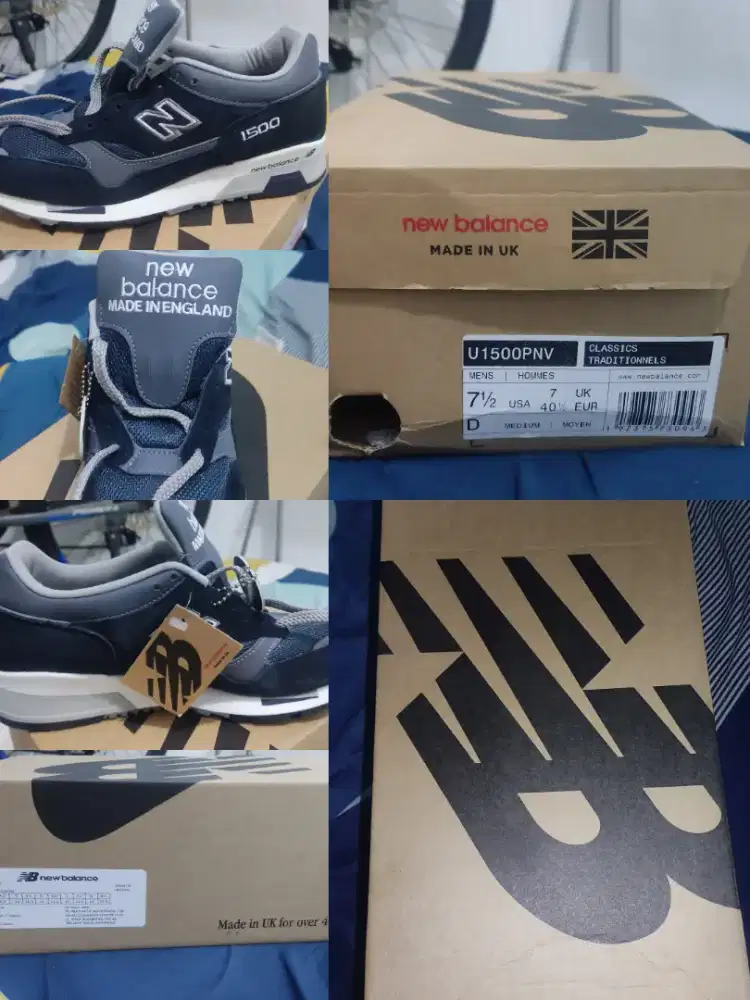 NEW BALANCE U1500PNV ORIGINAL MADE IN UK