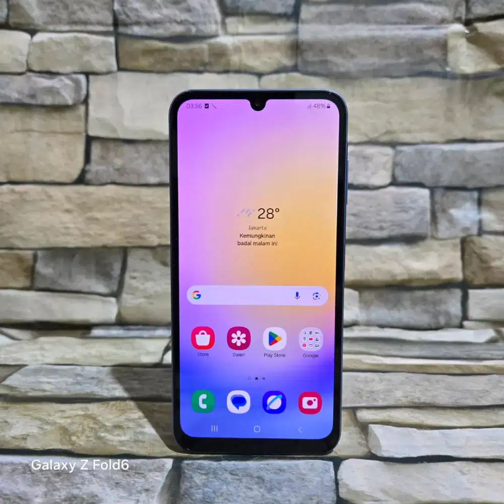 Samsung Galaxy A25 5G 8/256 kelengkapan hp aja/batangan segel mulus