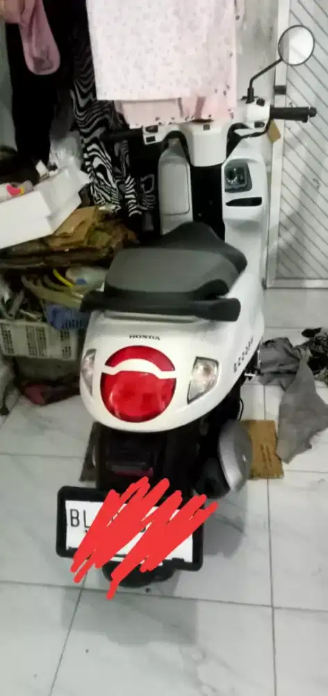 Dijual cepat scoopy 2025 pemakaian bekas rasa baru plat BL  plat 2030