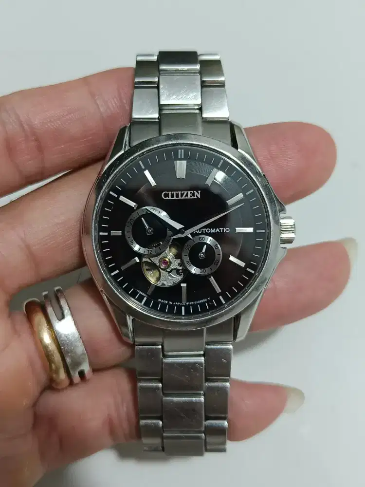 Citizen NP1010 original automatic open heart 60 jam power reserve
