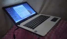 Laptop Dual VGA (2G) Desain Pro Ok, ASUS X452c SLIM Gen-3 6GB NoMinus