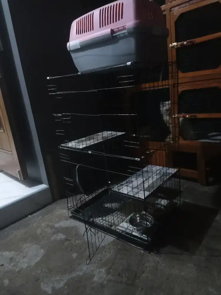 2 Kandang Kucing Bekas