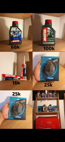 GROSIR OLI MOTUL DAN KAMPAS REM