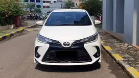 Toyota Yaris 1.5 S CVT GR Sport AT Putih NIK 2022 Low KM 33Rb Like New