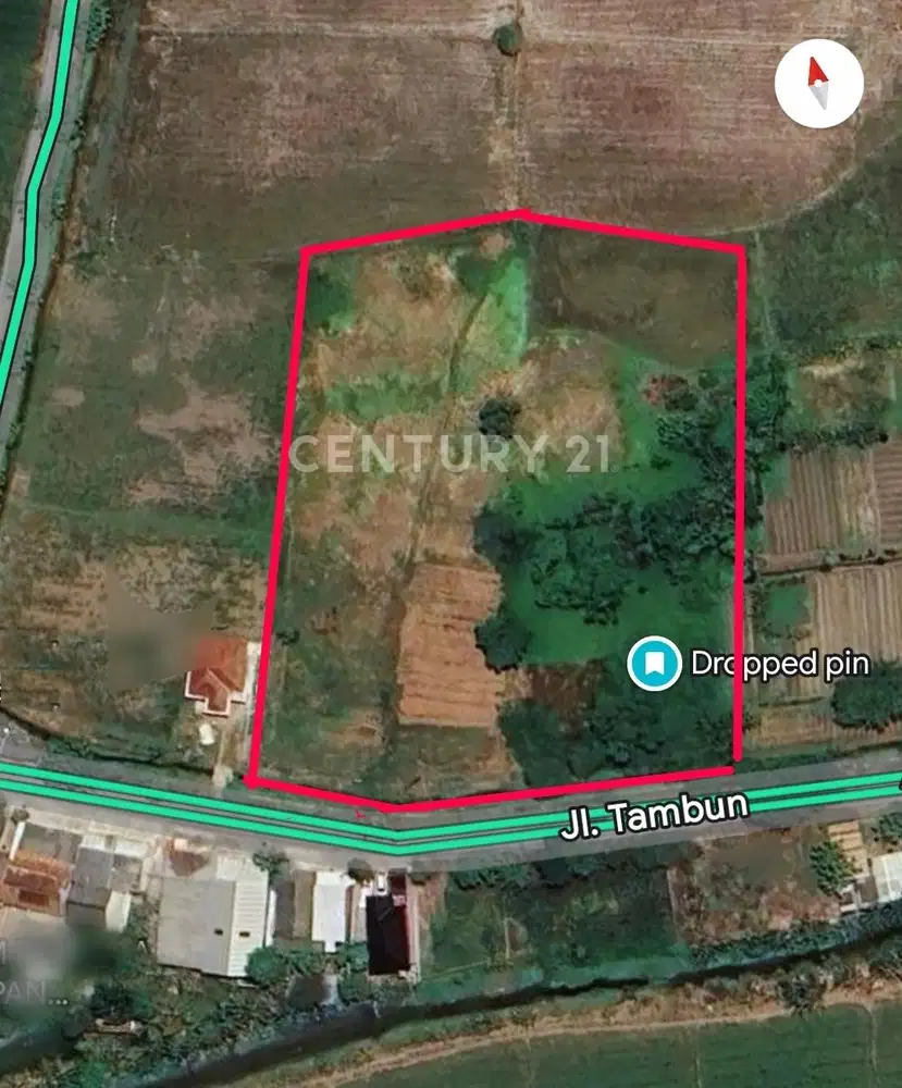 Tanah Dekat Tol Gabus Baru Sriamur Gabus Bekasi