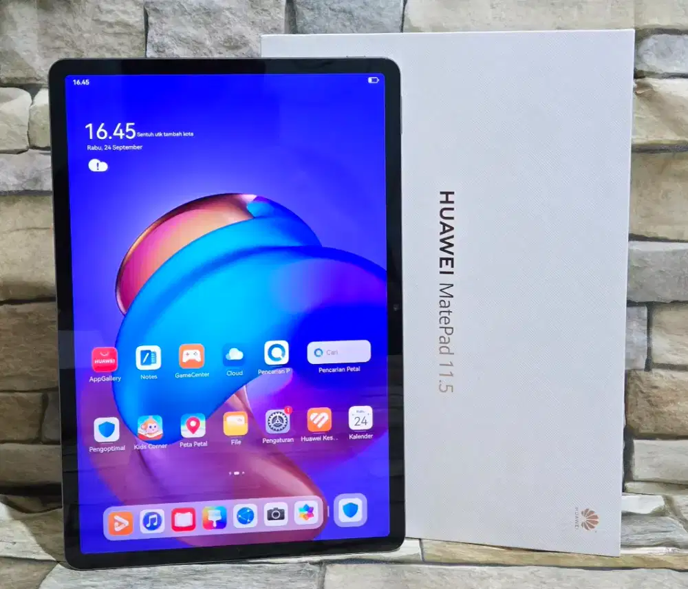 Huawei Matepad 11.5 6/128 Wifi Fulset segel mulus 98% Garansi panjang