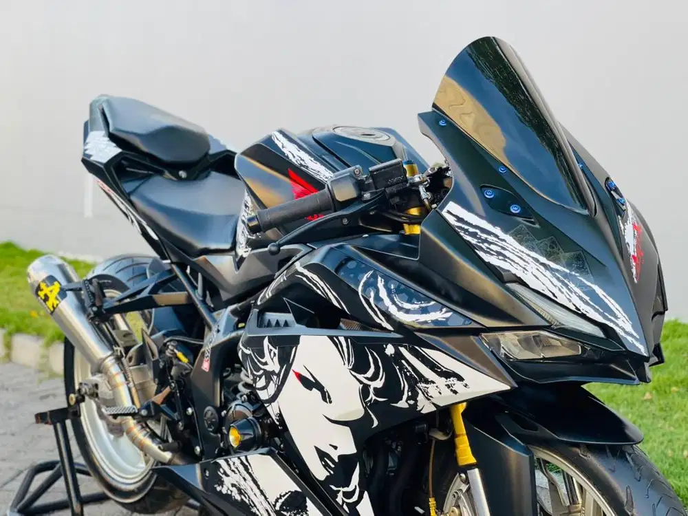 Cbr250rr black matte plat N pajak ON cbr 250 rr black matte cbr 250