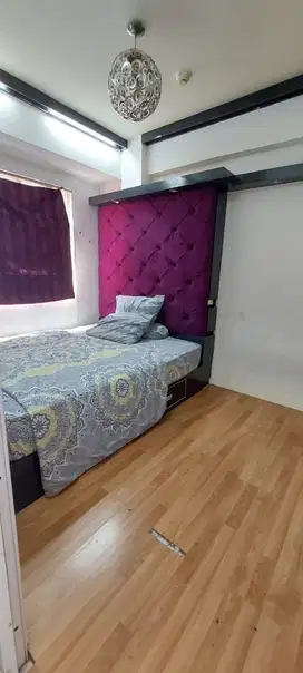 APARTEMEN GREEN PRAMUKA CITY 2 KAMAR FULL FURNISH TOWER BOUGENVILLE INLCUDE BIAYA BALIK NAMA