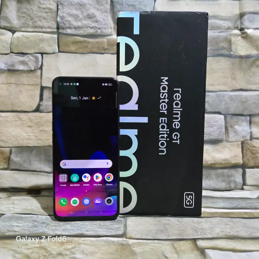 Realme GT Master Edition 5G 8/128 Fulset segel mulus 90%