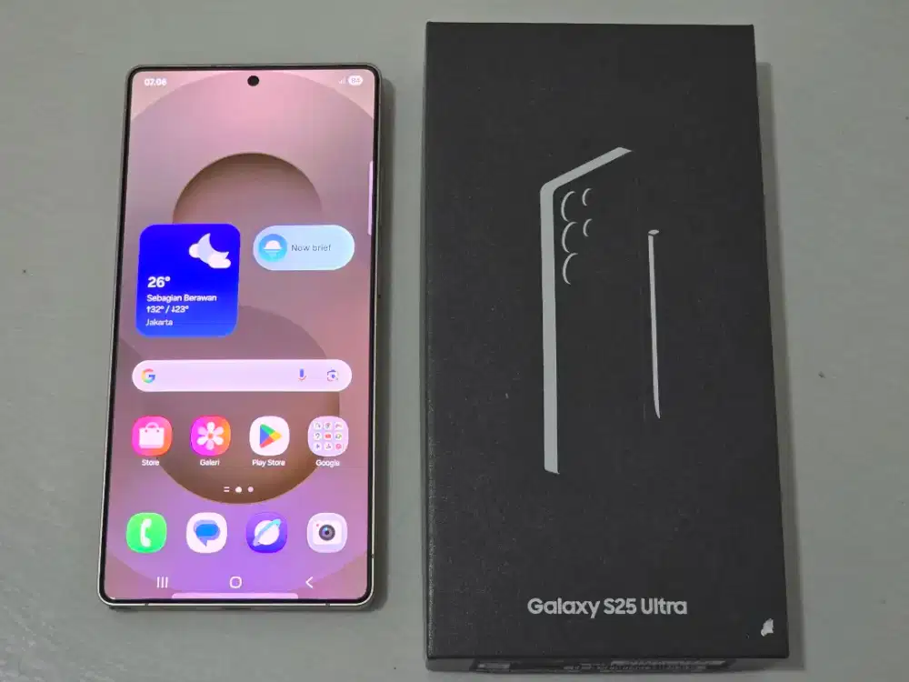 Samsung S25 Ultra 1024GB/1TB Gray Resmi Sein Likenew Masih Garansi