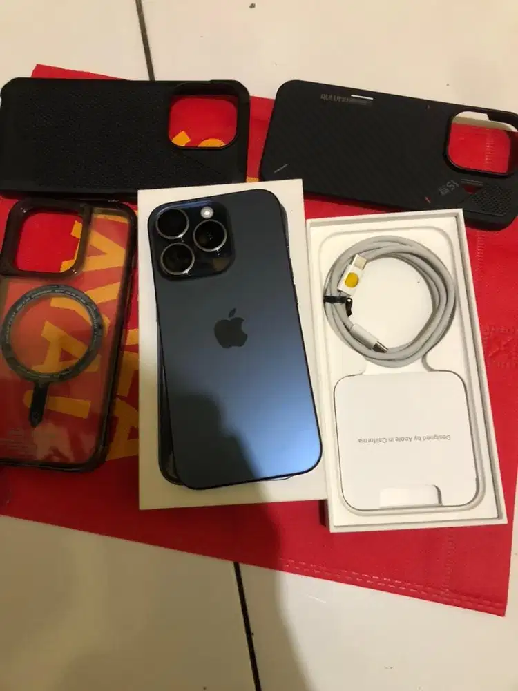 Iphone 15 pro 256gb blue second ibox