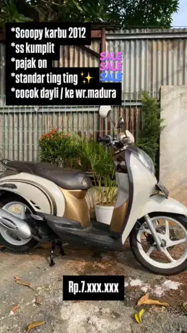Scoopy karbu 2012