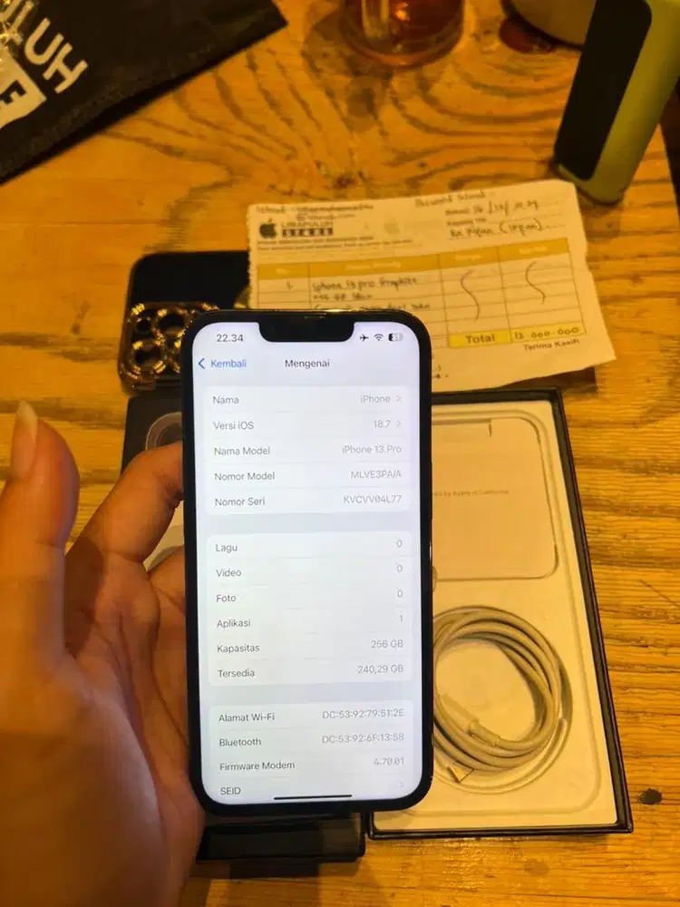 IPHONE 13 PRO 256GB RESMI IBOX