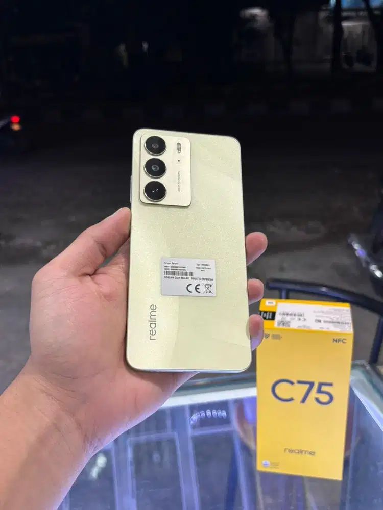 REALME C75 Ram 8/128, Mulus, Lengkap, Bergaransi.
