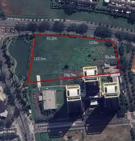 Kavling Komersial CBD 55 Strategis Bebas Banjir di CBD BSD City