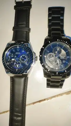 Jam tangan Alexandre Christie dan Guess (ORI)