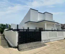 S327A Rumah Baru Elegan Hoek 210 m2 Murah Pekayon Bekasi Selatan