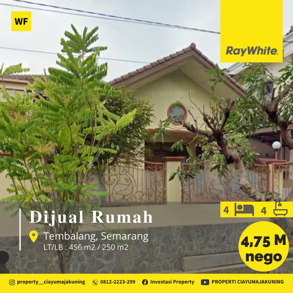 Rumah Cantik Dijual di Tembalang, Semarang