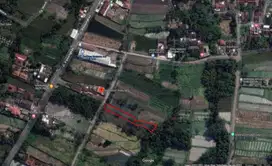 OBRAL Tanah 1070m UII Kaliurang, 1,1 jt Ngemplak Sleman Jogja Senang
