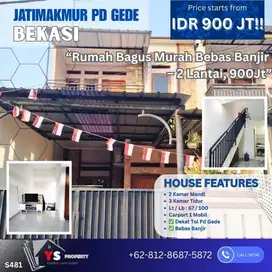 Dijual Rumah Mewah Strategis Dekat TMII & Tol JORR – Bambu Apus S481