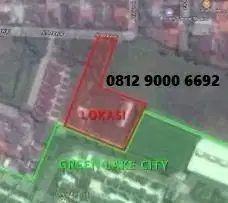 Jual Tanah Luas Nempel Green Lake City Duri Kosambi Jakarta Barat