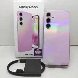 LIKE NEW 99.99% SAMSUNG GALAXY A35 5G 8/256 LILAC NO MINUS EX SEIN RES