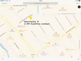 Murahhhh !!!! DIJUAL Kavling di WR Supratman, Surabaya Pusat.
