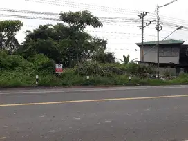 Jual cepat tanah kavling siap bangun strategis pinggir jalan raya