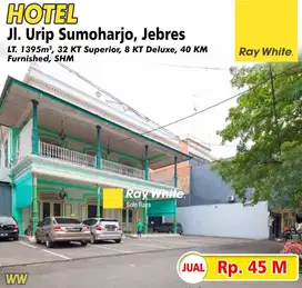 Hotel di jl Urip Sumoharjo  tengah kota solo