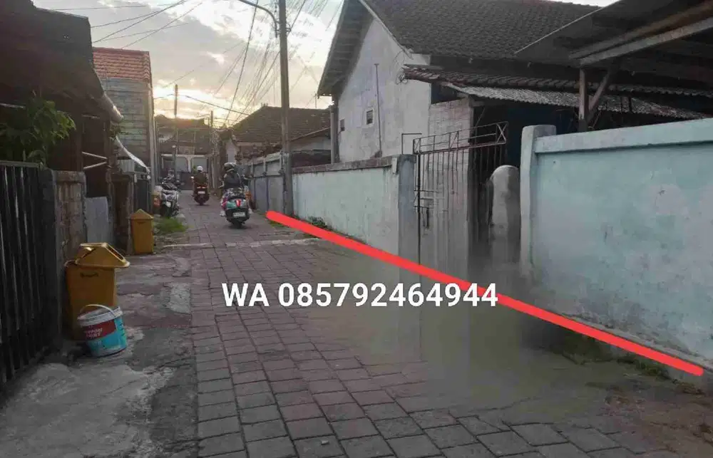 Di jual tanah luas 2 are atau bisa di beli 1 are berlokasi di jl merpati Monang maning Denpasar