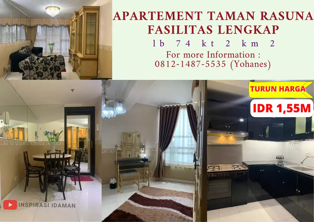 Apartement Taman Rasuna Fasilitas Lengkap Lokasi Sangat Strategis