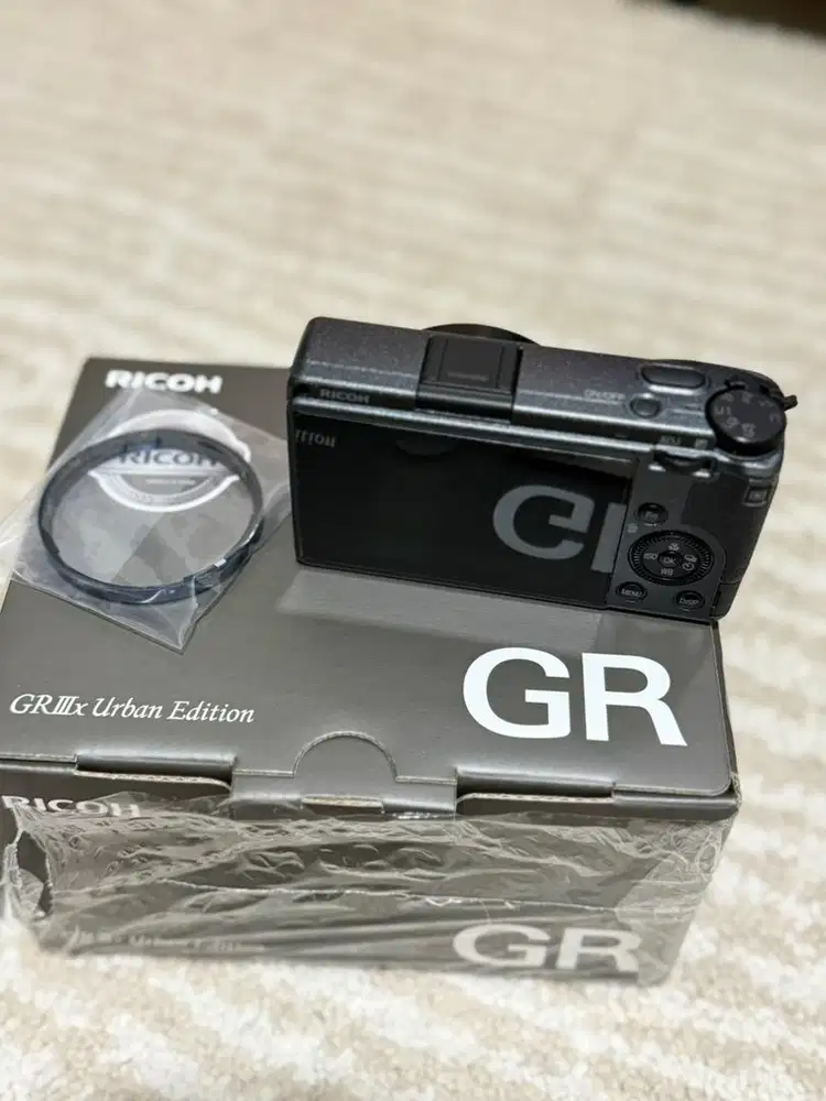 Ricoh GR IIIx Urban Edition Like New Fullset!! Pembelian Juli 2025