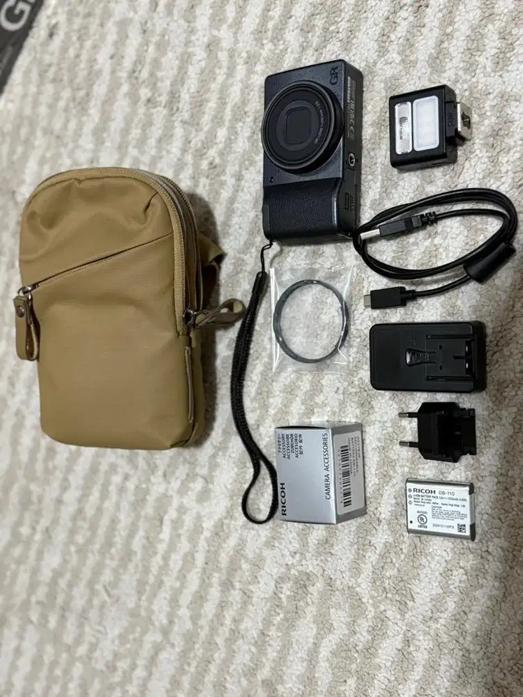 Ricoh GR IIIx Urban Edition Like New Fullset!! Pembelian Juli 2025