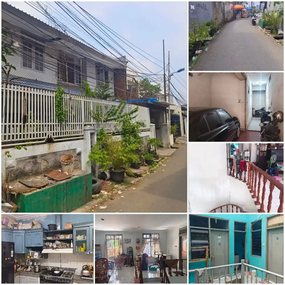 Rumah tinggal + kos di kemanggisan ilir jakarta barat