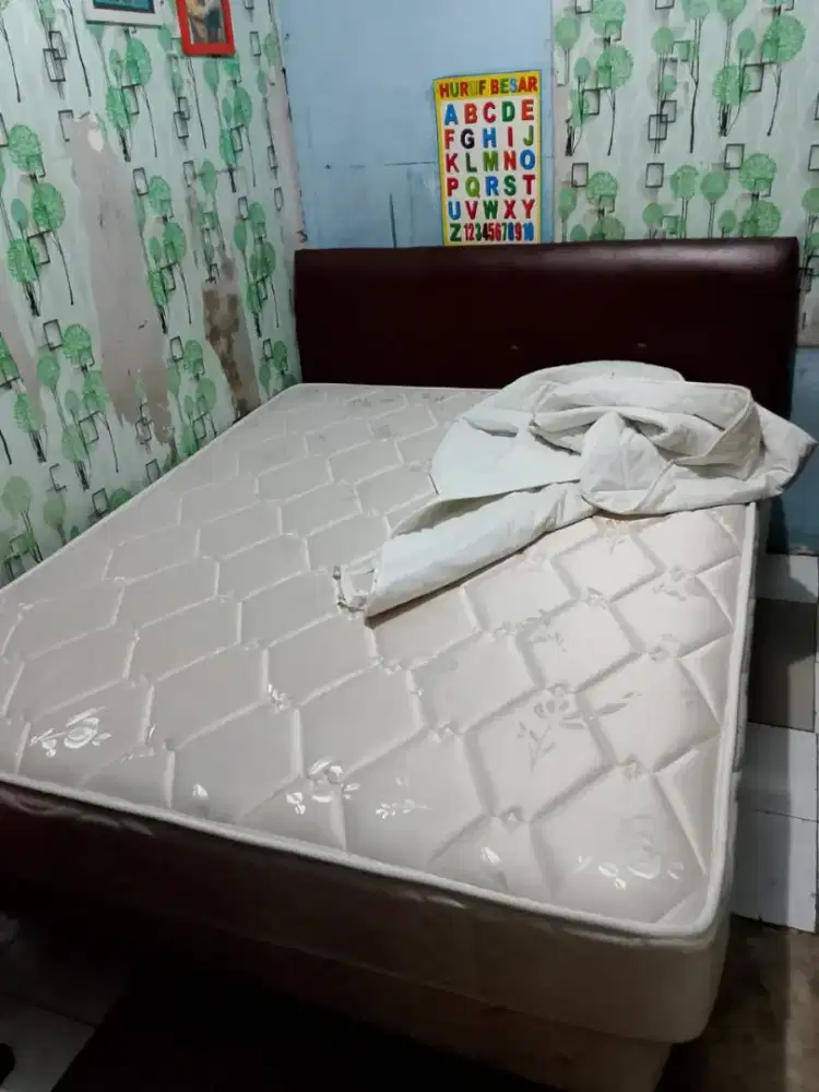 Dijual cepat springbed mewah 160x200