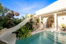 Leasehold - Bali's First Dinosaur-Themed Private Villa in Canggu, Bali